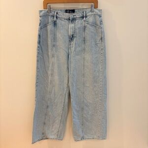 Gap Denim High Rise Wide Leg Jeans